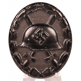 Mint Wound Badge in Zwart. Espenlaub militaria