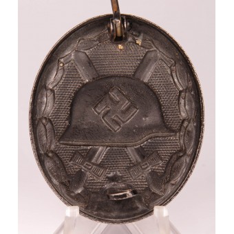 Mint Wound Badge in Zwart. Espenlaub militaria