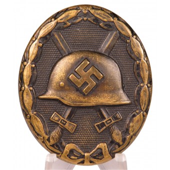 Orth L/14 Wond Badge in zwart. Espenlaub militaria