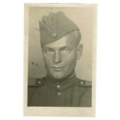 Portret van de Sovjet-Sergeant in 1945
