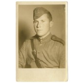 Porträtt av en soldat från Röda armén