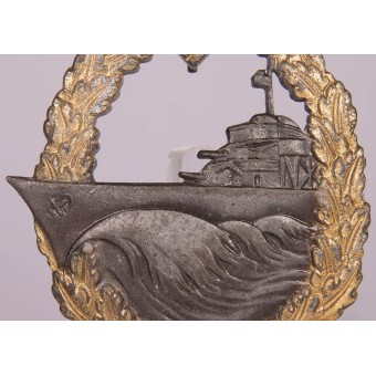 SHuCo Destroyer Badge / Zerstörer Kriegsabzeichen. Espenlaub militaria