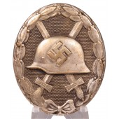 Zilveren Wond Badge S&L PKZ 4 Buntmetall