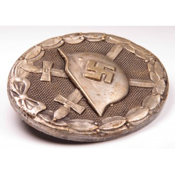 Zilveren Wond Badge S&L PKZ 4 Buntmetall. Espenlaub militaria