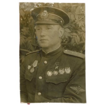 Soviet Fighter Ace Kostilyov, Hero of the Soviet Union. Espenlaub militaria