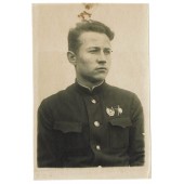 Soviet Navy Pilot with ordens