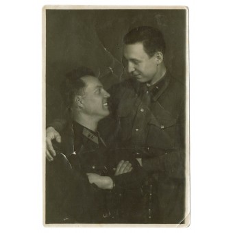 Soviet officers in rank captain and major. Espenlaub militaria