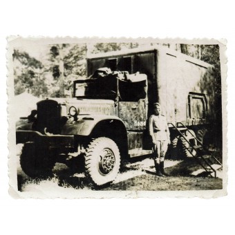 Sovjetisk tung lastbil tillverkad i USA. Espenlaub militaria