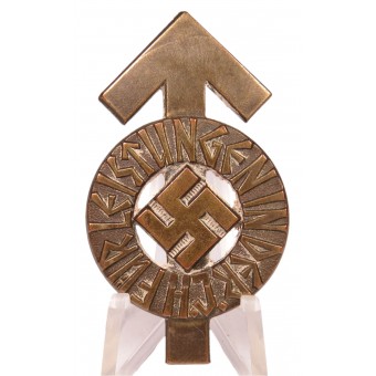 Steinhauer & Lück M 1/63 HJ Badge en bronze. Espenlaub militaria