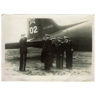 Visita de los almirantes soviéticos de alto rango. Espenlaub militaria
