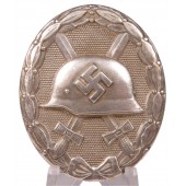 Wond Badge in Zilver