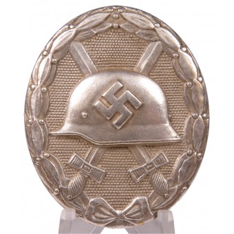 Haavamerkki hopeaa. Espenlaub militaria