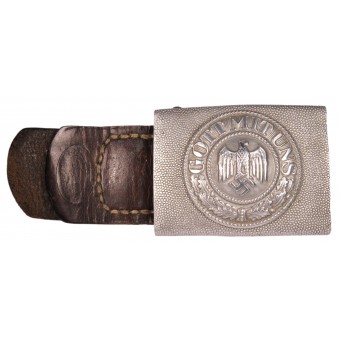 Hebilla de cinturón de dos piezas con lengüeta Heer. Espenlaub militaria
