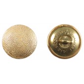Yhtenäinen kultainen 21 mm:n kivikuvioitu napit