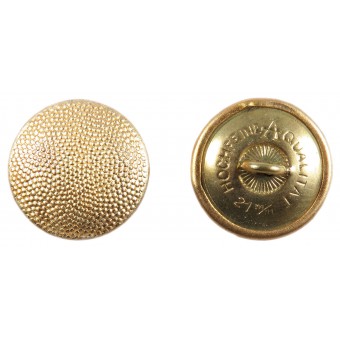Uniform Gold 21 mm Pebbled Buttons. Espenlaub militaria
