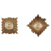 Waffen SS ou Wehrmacht Étoiles d'or de 11 mm pour épaulettes