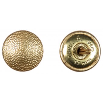 WW2 Period 17 mm Assmann Gold Buttons. Espenlaub militaria