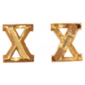 X Cypher 12 mm height Roman Numeral