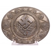 J.B & Co. Spilla in zinco del Reichs Arbeids Dienst