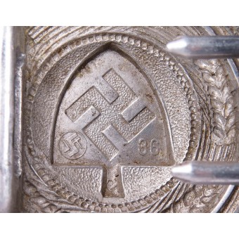 Cinturón RAD con hebilla de aluminio 1936 STL. Espenlaub militaria