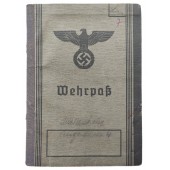 The Wehrpass issued to a POW camp (Stalag) guard