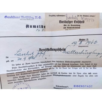 Il wehrps è stato rilasciato a una guardia di POW Camp (STALAG). Espenlaub militaria