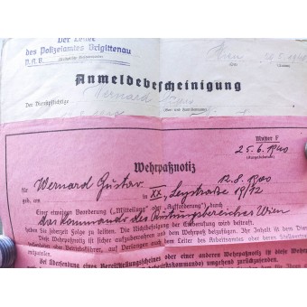 Der Wehrpass für einen Soldaten, der am Polenfeldzug 1939 teilgenommen hat. Espenlaub militaria