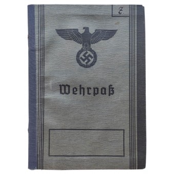 The WeRpass emitido a Gerhard Zimmer. Espenlaub militaria