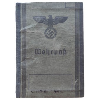 De wehrpass uitgegeven aan Ludwig Krehla van Wenen. Espenlaub militaria