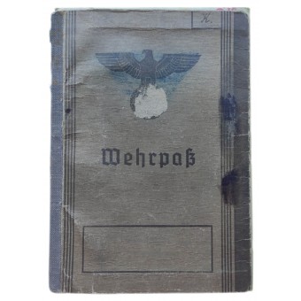De Wehrpass uitgegeven aan Rudolf Kempez Whos Brother verloor zijn huis tijdens de Air-RAID. Espenlaub militaria