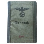 Ensimmäisen maailmansodan veteraaneille myönnetty Wehrpass.