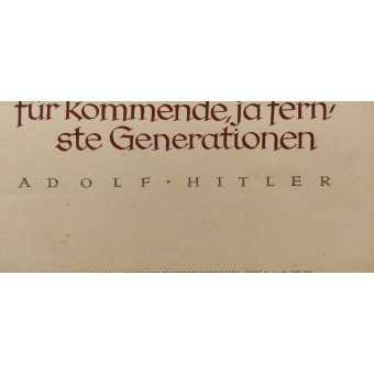3rd Reich WW2 Duitse propaganda poster.. Espenlaub militaria