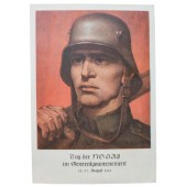 Postkarte zum Tag der NSDAP in Polen, 1941