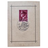 Hitlerin postimerkki FDC:ssä, Berliini, 1942