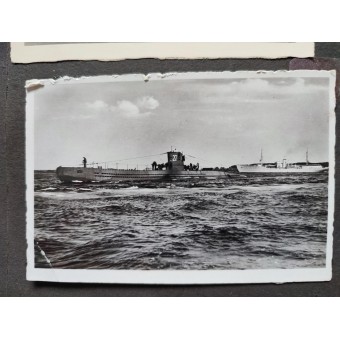 Album för sjöman på ubåt i Kriegsmarine. Espenlaub militaria
