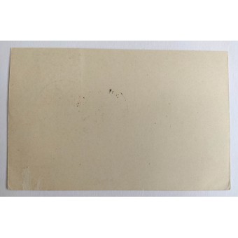 Ensimmäisen päivän postikortti Führerin syntymäpäiväksi vuonna 1941. Espenlaub militaria
