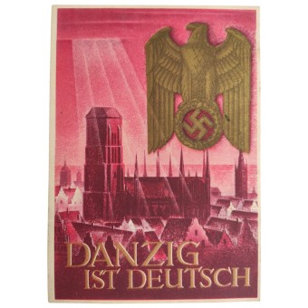 Postcard Danzig is German - Danzig ist Deutsch, 27.11.1939. Espenlaub militaria