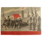 Sovjetiskt estniskt vykort oanvänt