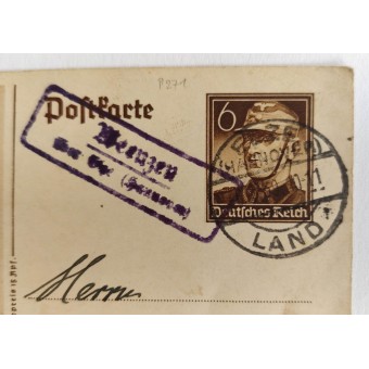 Troisième carte postale de Reich SA - Reichswettkämpfe Berlin 1938. Espenlaub militaria