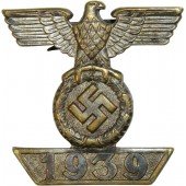 1939 Agrafe de la Croix de Fer 1914 2st classe 2nd type