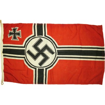 Kolmas valtakunta Saksan sotalippu - Reichskriegsflag 100 cm*170 cm. Espenlaub militaria