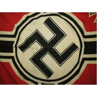 Terzo Reich tedesco bandiera di guerra - Reichskriegsflag 100 cm * 170 cm. Espenlaub militaria