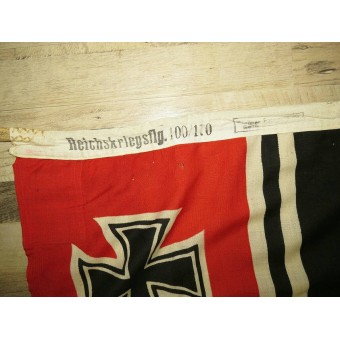 Bandera de guerra 3er Reich alemán - Reichskriegsflag 100 cm x 170 cm. Espenlaub militaria