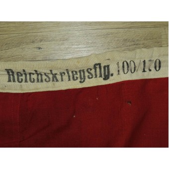 Tredje riket Tysk krigsflagga - Reichskriegsflagga 100 cm*170 cm. Espenlaub militaria