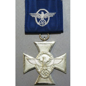 3ème décoration longue Police Reich, 2e classe, pendant 18 ans.. Espenlaub militaria