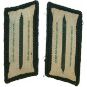 3rd Reich Wehrmacht Gebirgsjager collar tabs, private firm made example