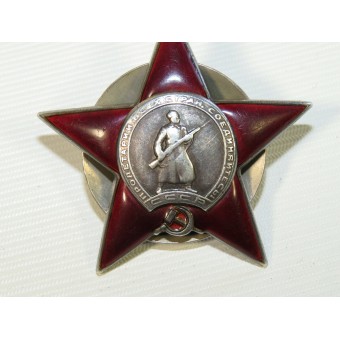Orden soviética de Red Star Tipo 6, Variante 1, tiempo WW2.. Espenlaub militaria