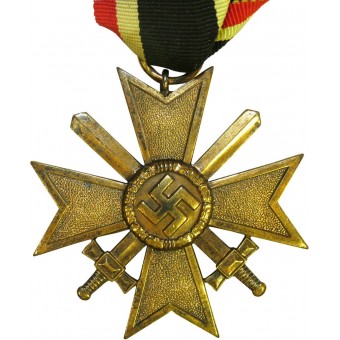 KVK 2 Guerra de la Cruz al Mérito 64 marcado por Gottlieb Friedrich Keck & Sohn. Espenlaub militaria