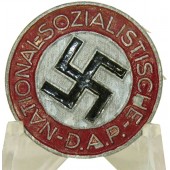 M1/146 NSDAP-Mitgliederabzeichen - Anton Schenkis Nachf. Wien, Zink