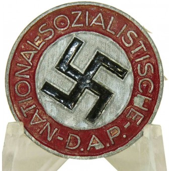 M1 / 146 badge de membre NSDAP - Anton Schenkis Nachf. Wien, Zinc. Espenlaub militaria